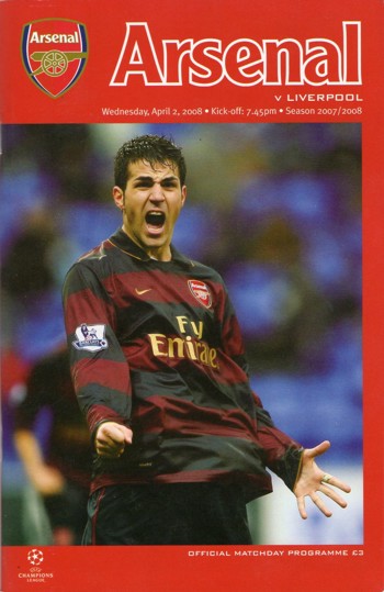 Match programme